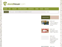 Tablet Screenshot of davidtreuer.com
